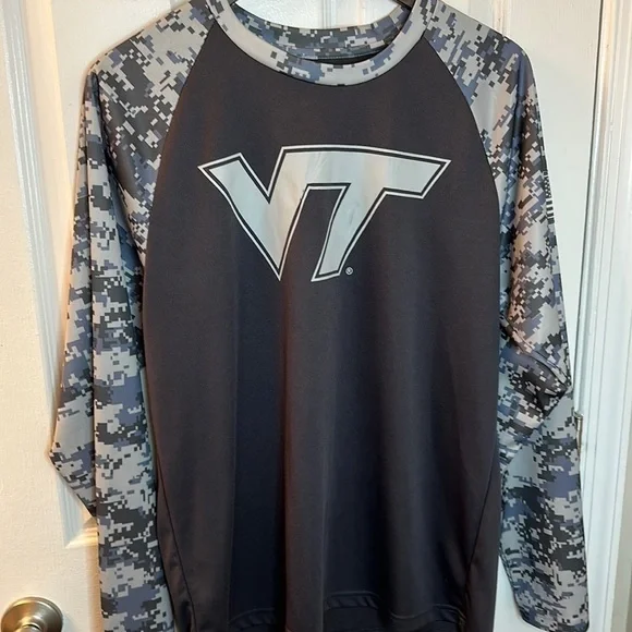 VA Tech mens long sleeve tee shirt - Picture 12 of 14